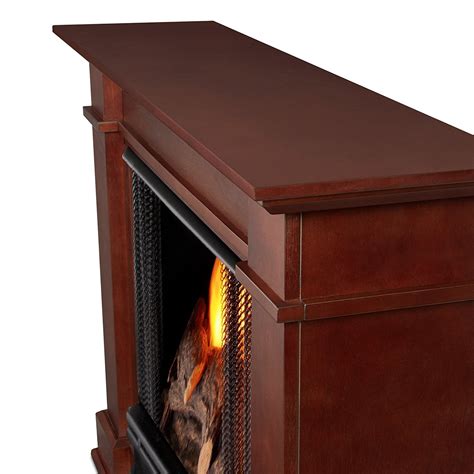 Real Flame Devin Ventless Gel Fireplace Dark Espresso N4 Free Image