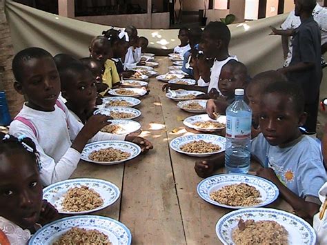 Many of these are located in africa, latin america, and asia. Another day in Haiti: Feeding programs...in a third world ...