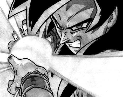 Goku Ss4 Kamehameha By Polisenso On Deviantart