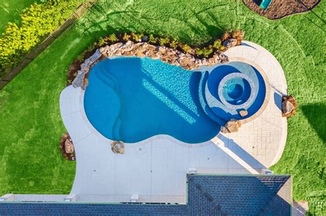Majesty Gorgeous Residential Outdoor Pool Design In Richmond Texas