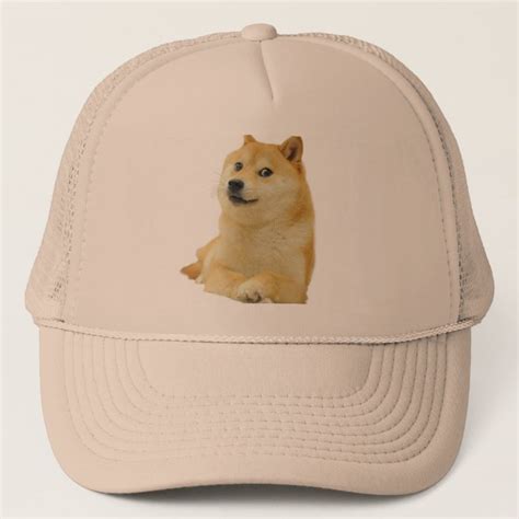Doge Meme Doge Shibe Doge Dog Cute Doge Trucker Hat