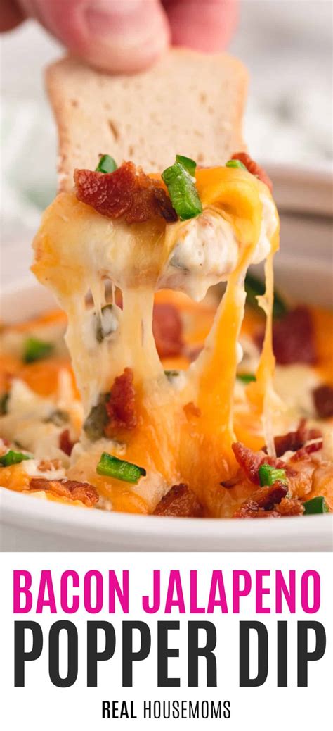 Jalapeno Popper Dip With Bacon ⋆ Real Housemoms