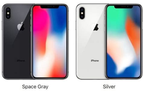 Back Iphone X Colours Test