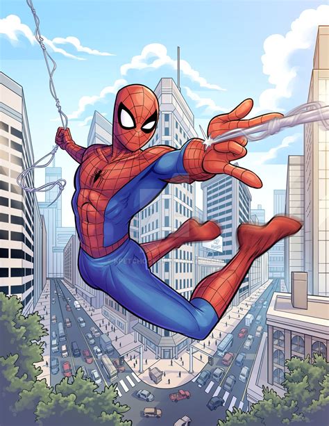 Classic Spider Man By Kpetchock Marvel Spiderman Art Spiderman