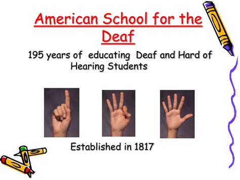 Ppt American School For The Deaf Powerpoint Presentation Free