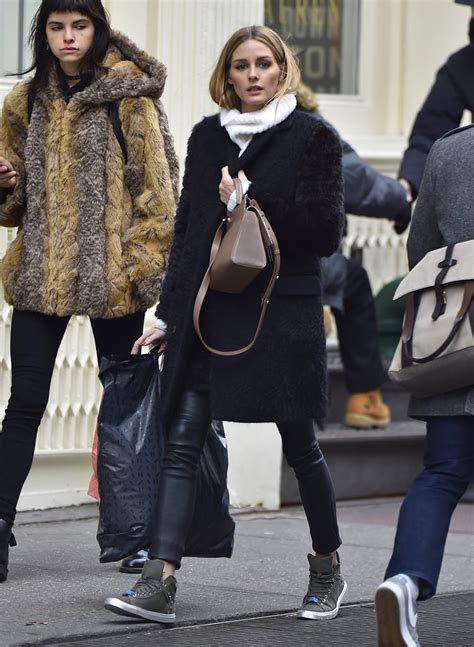 Olivia Palermo Wearing Winter Layers January 2016 Popsugar Fashion