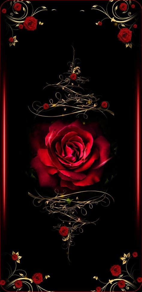 Pin By Michelle Adams On Wallpaper Red Roses Wallpaper Rose Gold