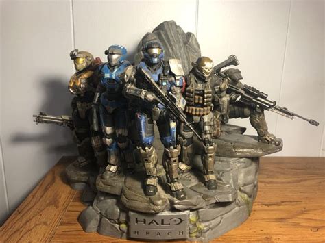 Halo Reach Noble Team Statue And Figures For Sale In Burlington Nc