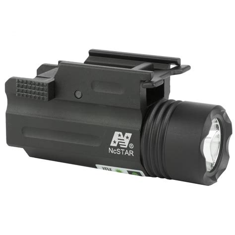 Ncstar Compact Flashlight And Green Laser 200l 4shooters