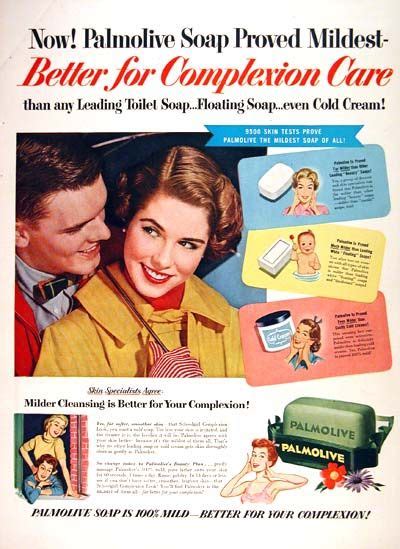 Vintage Magazine Ad For Palmolive Soap 1954 Vintage Advertisements