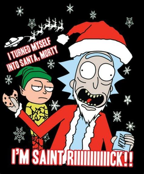 Rick And Morty Christmas Wallpapers Wallpaper Cave