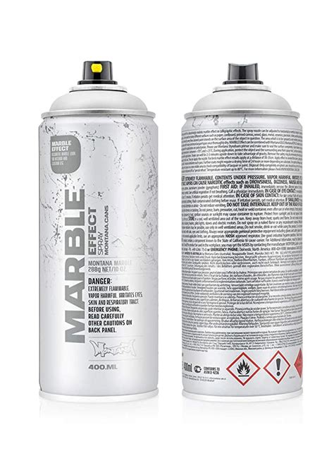 Montana Cans Mxe M9100 Montana Effect 400 Ml Marble Color White Spray