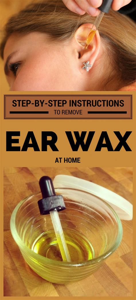 Step By Step Instructions To Remove Ear Wax At Home Dryskinroutine Ear Wax Clean Ear Wax Out