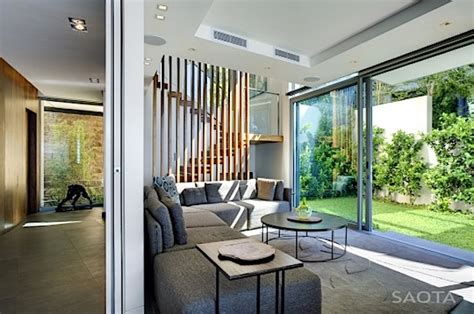 model ruang tamu terbuka minimalis modern desain rumah