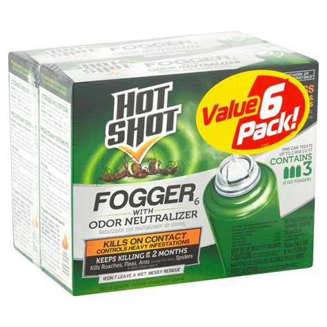 Hot Shot Fogger With Odor Neutralizer Pack Ounce Walmart Com
