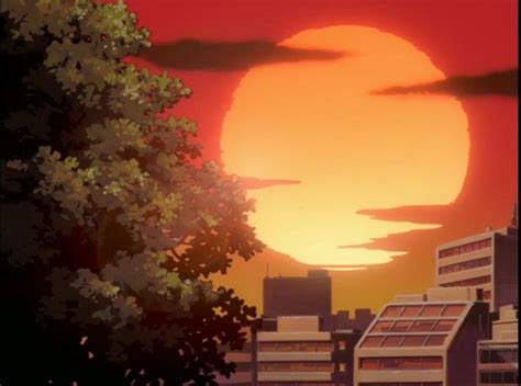 Hajime No Ippo Sunset In 2021 Anime City Disney Background 90s Anime