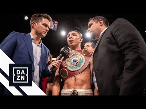 Jaime Munguia Post Fight Interview 154 Or 160 Video Dailymotion