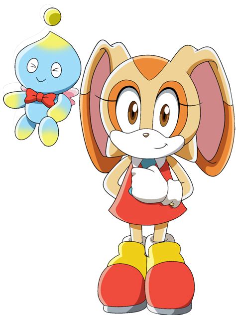 Cream The Rabbit And Cheese Chao — Weasyl