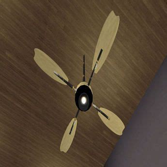 You might also enjoy the look of these modern ceiling fans in a man's bedroom, den or recreational area. Second Life Marketplace | Nautical theme room, Ceiling fan ...