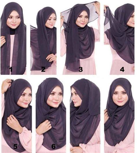 Hijab Wearing Styles Step By Step