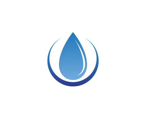 Water Drop Logo Template Vector 580704 Vector Art At Vecteezy
