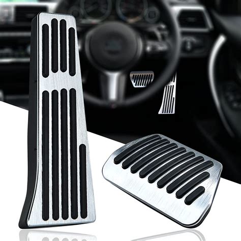 Buy Kvr Compatible With Bmw Pedal Cover No Drilling Aluminum Pedal