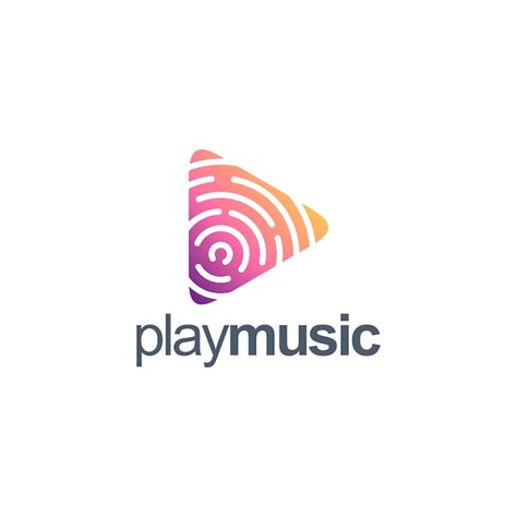 Premium Vector Play Music Logo
