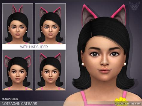 Notegains Cat Ears For Kids Giuliettasims Cat Ears Cat Headband