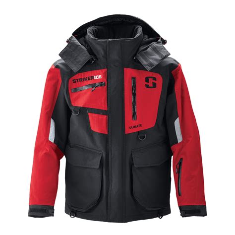 Striker Ice Climate Jacket Color Blackred Size L 116214