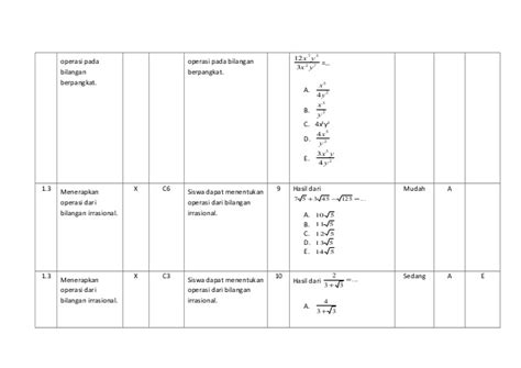 А) p 1 ( c ; Contoh Soal Matematika C1 C2 C3 C4 C5 C6 - Contoh Soal Terbaru