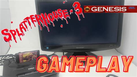 Splatterhouse 3 Gameplay Splatterhouse 3 Sega Genesis Cartridge Only