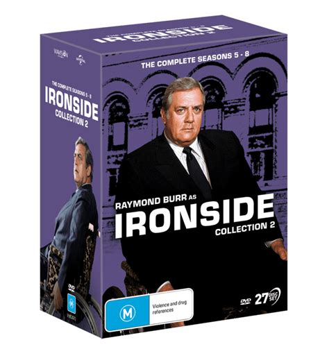 Ironside Collection Two Seasons 5 8 Via Vision Entertainment