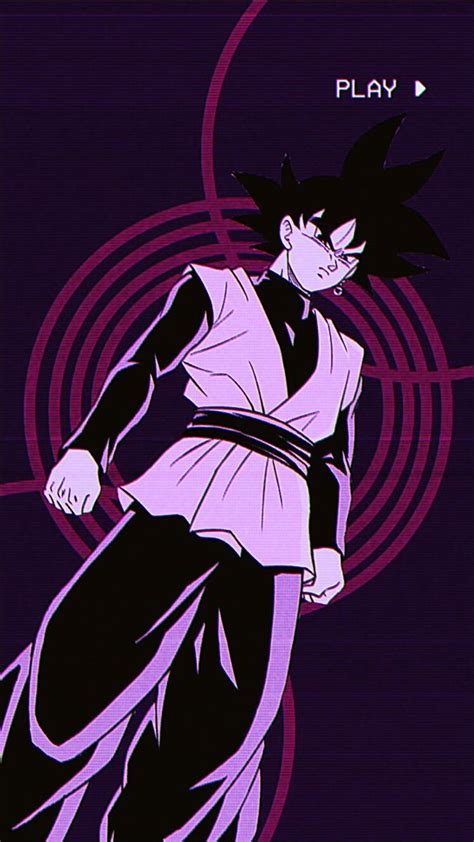 Download Goku Black Aesthetic Dragon Ball Wallpaper Iphone Anime By