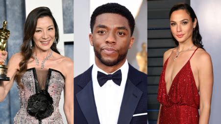 Gal Gadot Chadwick Boseman Michelle Yeoh Get Stars On Hollywood Walk Of Fame The Business