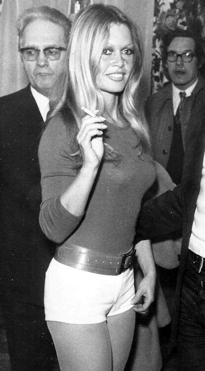 Brigitte Bardot In White Hot Pants 1971 Bridget Bardot Bridgitte