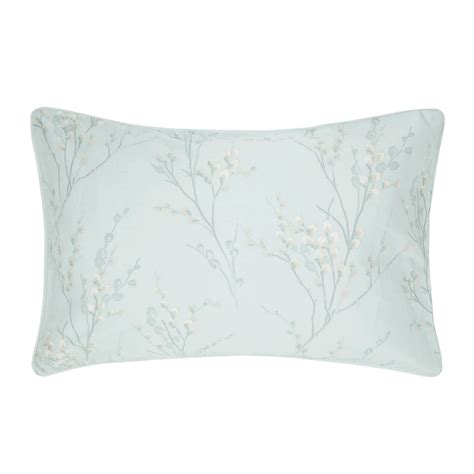 Pussy Willow Cotton Bedding Set By Laura Ashley In Duckegg Blue Buy Online From The Rug Seller Uk