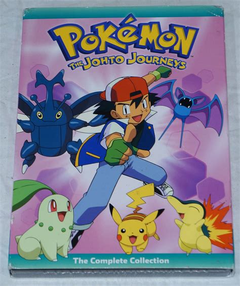 Pokemon The Johto Journeys Dvd The Complete Collection New Ebay