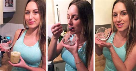 Esta Chica Asegura Que Beber Un Vaso De Semen Al Día Es La Clave Para Mantenerse Llena De Energía