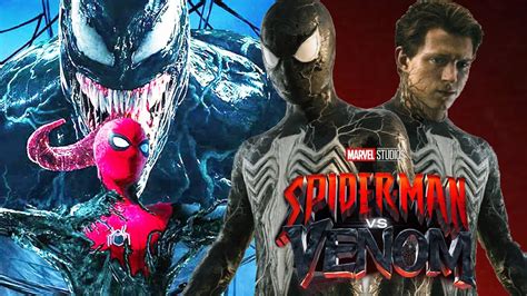 Mcu Spider Man 4 Official Venom Symbiote Concept Art Revealed By Marvel