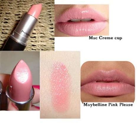 Mac Creme Cup Lipstick Dupes Sheer Pink Heaven