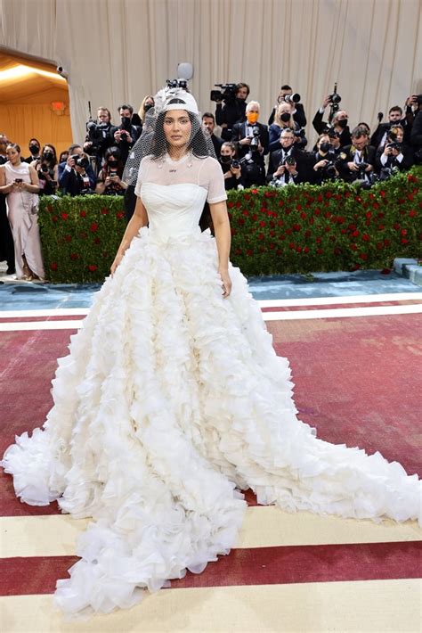 Kylie Jenner Wears White Dress To 2018 Met Gala Curated Taste