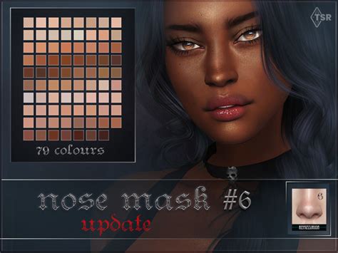 The Sims Resource Nose Mask 06 Full Coverage Update For Sim Creators