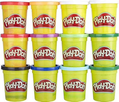 Play Doh Bulk Winter Colors 12 Pack Of Non Toxic Modeling Compound 4