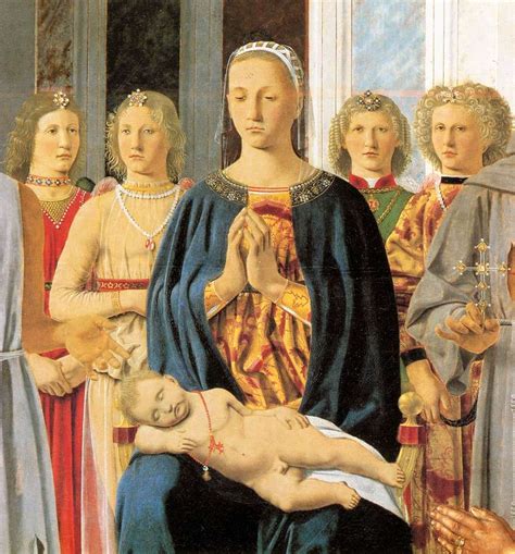 Piero Della Francesca Montefeltro Altarpiece Detail Wga17616