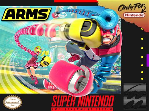 Something About The Arms Cover Reminded Me Of Old Snes Box Art So I