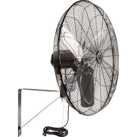 Tpi Commercial Oscillating Wall Mount Fan — 24in 5100 Cfm 14 Hp