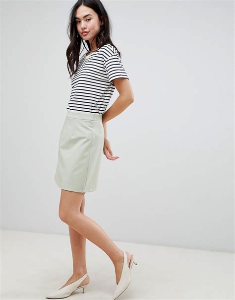 ASOS DESIGN Tailored A Line Mini Skirt 6 Asos Lookastic