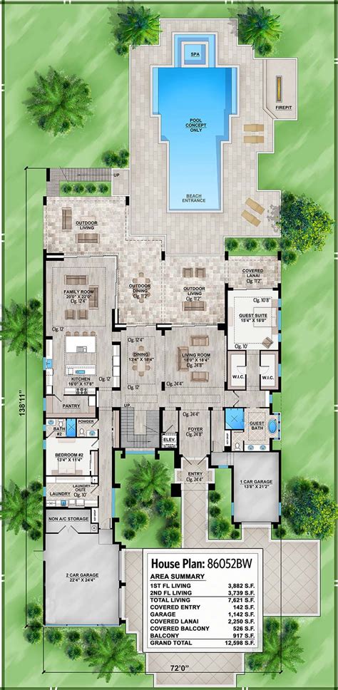 You can easily change the floor plan layout, extend spaces, add or remove rooms altogether, add an additional story, change the roof type, add a basement, and more. Marvelous Contemporary House Plan with Options - 86052BW ...