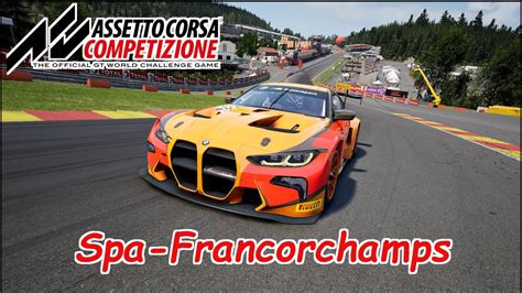 Assetto Corsa Competizione Spa Francorchamps