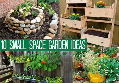 1o Small Space Garden Ideas - Oh My Creative